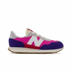 Buono ⭐ NEW BALANCE 237 ELASTICO BAMBINA Rosa, Viola ⭐