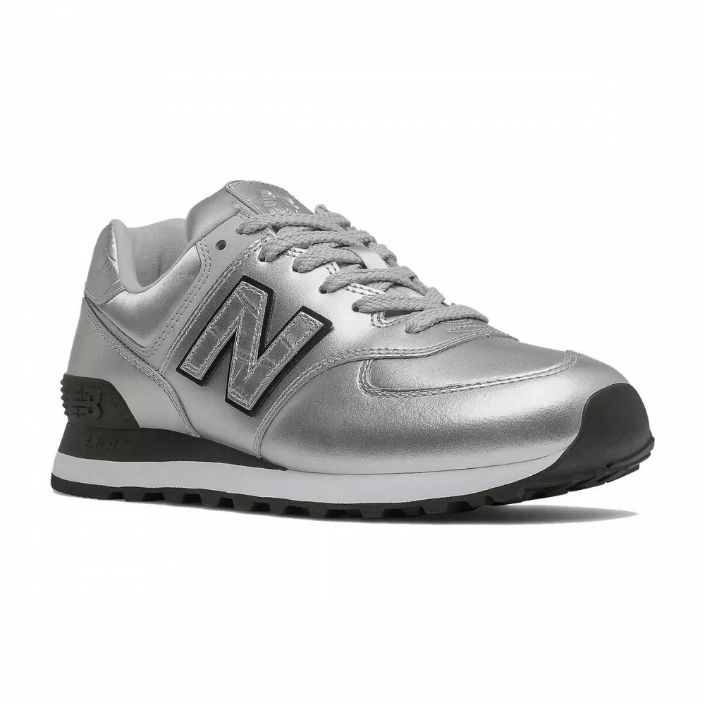 Vendita lampo ✨ NEW BALANCE 574 METALLIC DONNA Argento 🌟 4 Vendita lampo ✨ NEW BALANCE 574 METALLIC DONNA Argento 🌟 - immagine 2