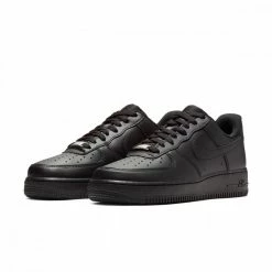 Buono ⌛ NIKE AIR FORCE 1 '07 BLACK DONNA Nero ⭐ -Offerte Novità Negozio nike 315115 air force 1 07 nera donna tutte sneaker donna 030383201 038 4