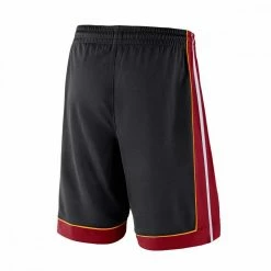 Presa 👍 NIKE SHORT SWINGMAN HEAT Nero 🛒 -Offerte Novità Negozio nike aj5620 short nba heat squadre basket uomo 036902001 010 2