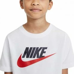 Migliore vendita ✔️ NIKE T-SHIRT FUTURA ICON BAMBINO Bianco 🛒 -Offerte Novità Negozio nike ar5252 t shirt futura icon bambino abbigliamento bambino 045333601 107 3