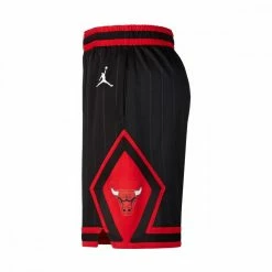 Promo 😉 NIKE JORDAN SHORT STATEMENT BULLS BAMBINO Nero ⌛ -Offerte Novità Negozio nike b7bcnj short chicago bulls statement bambino squadre basket bambino 042493901 blre 3