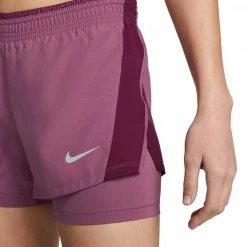 Miglior offerta 🎉 NIKE SHORT 10K 2-IN-1 DONNA Rosa ✨ -Offerte Novità Negozio nike ck1004 short 10k 2 in 1 donna abbigliamento running donna 044559801 507 4