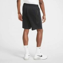 Sconto 🥰 NIKE BERMUDA TECH FLEECE Nero 🔔 -Offerte Novità Negozio nike cu4503 short tech fleece sport style uomo 040987501 010 4
