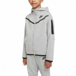 Miglior offerta 💯 NIKE FELPA FULL ZIP CON CAPPUCCIO TECH FLEECE BAMBINO Grigio ❤️ -Offerte Novità Negozio nike cu9223 felpa full zip con cappuccio tech fleece bambino abbigliamento bambino 040977601 063 3