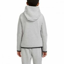 Miglior offerta 💯 NIKE FELPA FULL ZIP CON CAPPUCCIO TECH FLEECE BAMBINO Grigio ❤️ -Offerte Novità Negozio nike cu9223 felpa full zip con cappuccio tech fleece bambino abbigliamento bambino 040977601 063 4