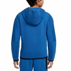 A buon mercato 🛒 NIKE FELPA FULL ZIP CON CAPPUCCIO TECH FLEECE BAMBINO Royal 🥰 -Offerte Novità Negozio nike cu9223 felpa full zip con cappuccio tech fleece bambino abbigliamento bambino 044519401 407 2