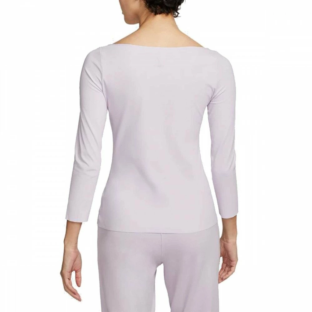 Buono 🧨 NIKE MAGLIA MANICA LUNGA YOGA LUXE DONNA Rosa 🛒 4 Buono 🧨 NIKE MAGLIA MANICA LUNGA YOGA LUXE DONNA Rosa 🛒 - immagine 2