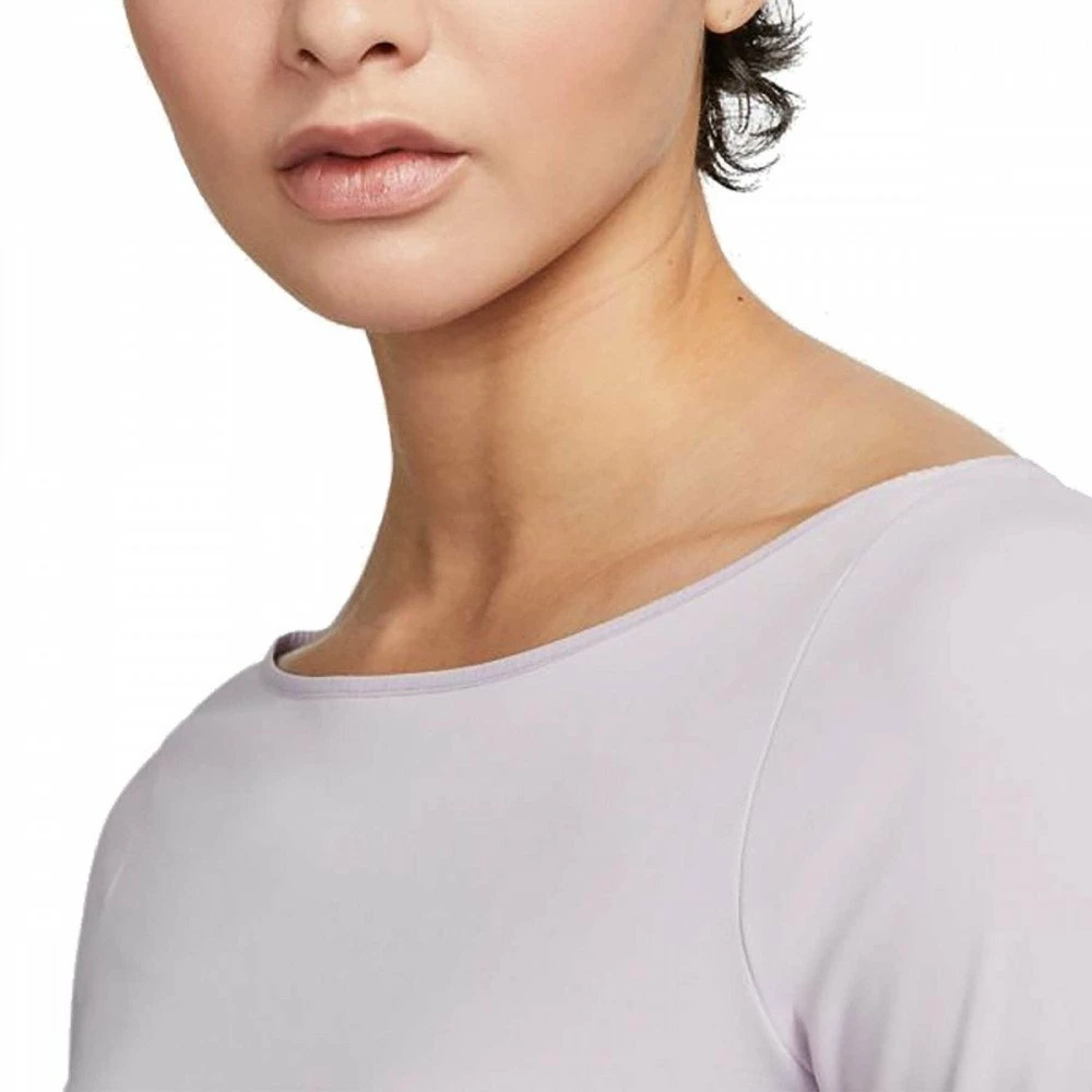 Buono 🧨 NIKE MAGLIA MANICA LUNGA YOGA LUXE DONNA Rosa 🛒 5 Buono 🧨 NIKE MAGLIA MANICA LUNGA YOGA LUXE DONNA Rosa 🛒 - immagine 3