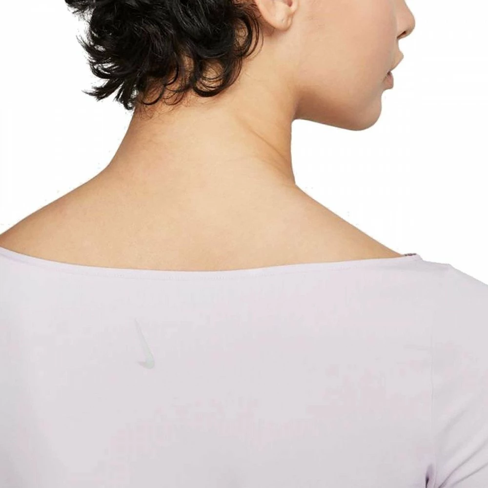 Buono 🧨 NIKE MAGLIA MANICA LUNGA YOGA LUXE DONNA Rosa 🛒 6 Buono 🧨 NIKE MAGLIA MANICA LUNGA YOGA LUXE DONNA Rosa 🛒 - immagine 4