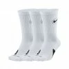 Acquistare 💯 NIKE CALZE CREW EVERYDAY 🏀 BASKETBALL 3 PACK Bianco 💯 -Offerte Novità Negozio nike da2123 calze gioco everyday bballtripack abbigliamento basket uomo 042750201 100 1