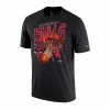 Migliore vendita 💯 NIKE T-SHIRT CTS SHATTERED BULLS Nero 🛒 -Offerte Novità Negozio nike da5836 t shirt cts shattered bulls abbigliamento basket uomo 044587301 010 1