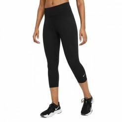 Nuovo 🤩 NIKE CAPRI ONE DONNA Nero 🎁