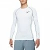Promo 🌟 MAGLIA MANICA LUNGA NIKE PRO DRI-FIT Bianco ❤️ -Offerte Novità Negozio nike dd1990 m np df tight top ls abbigliamento training e palestra uomo 043315401 100 1