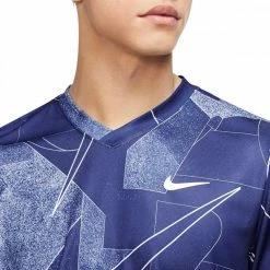 Il più economico ⭐ T-SHIRT NIKECOURT DRI-FIT VICTORY PRINTED Viola 🎁 -Offerte Novità Negozio nike dd8333 m nkct dry victory top pr abbigliamento tennis uomo 044471101 455 3