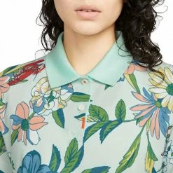 Vendita lampo 😀 W THE NIKE POLO FLORAL PRT 🌟 -Offerte Novità Negozio nike dh2478 w the nike polo floral prt abbigliamento golf donna 045769201 394 3