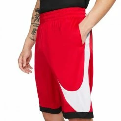 Buono 🔔 NIKE SHORT HBR 3.0 Rosso ⭐ -Offerte Novità Negozio nike dh6763 short hbr 3 0 abbigliamento basket uomo 045214701 657 3