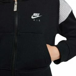 I primi 10 🥰 NIKE FELPA FULL ZIP CON CAPPUCCIO AIR BAMBINA Nero 😉 -Offerte Novità Negozio nike dm8386 felpa fz c capp air garzata bambina abbigliamento bambino 044519101 010 4