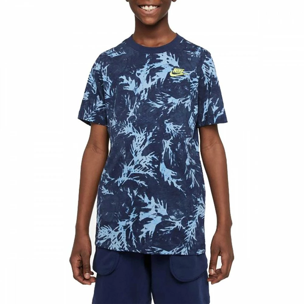 Nuovo 😍 NIKE T-SHIRT CAMO LEAF BAMBINO Blu 🧨 3 Nuovo 😍 NIKE T-SHIRT CAMO LEAF BAMBINO Blu 🧨