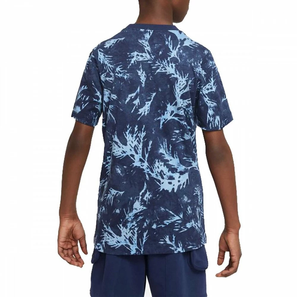 Nuovo 😍 NIKE T-SHIRT CAMO LEAF BAMBINO Blu 🧨 4 Nuovo 😍 NIKE T-SHIRT CAMO LEAF BAMBINO Blu 🧨 - immagine 2