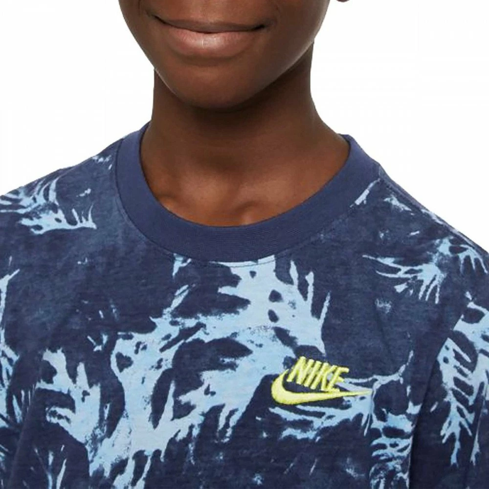 Nuovo 😍 NIKE T-SHIRT CAMO LEAF BAMBINO Blu 🧨 5 Nuovo 😍 NIKE T-SHIRT CAMO LEAF BAMBINO Blu 🧨 - immagine 3