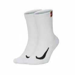 A buon mercato ⭐ NIKE CALZE CUSHIONED CREW 2 PACK Bianco ✔️