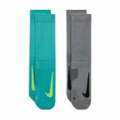 A buon mercato 😀 NIKE CALZE MULTIPLIER CREW - 2 PACK Verde 🌟 -Offerte Novità Negozio nike sx7557 calze multiplier crew 2 pack abbigliamento running uomo 044571701 916 2
