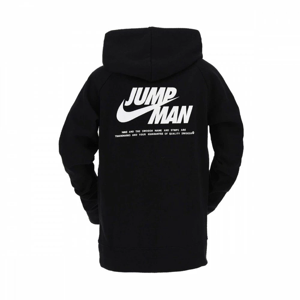 Nuovo di zecca 💯 NIKE JORDAN FELPA C/CAPP JUMPMAN X NIKE FELPATA BAMBINO Nero 🎁