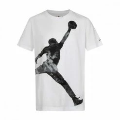Bilancio 🛒 NIKE JORDAN T-SHIRT TIE DYE JUMBO JUMPMAN BAMBINO Bianco 👏
