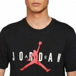 Vendita calda 🔔 NIKE JORDAN T-SHIRT LOGO AIR Nero 🌟 -Offerte Novità Negozio nike jordan ck4212 t shirt logo air sport style uomo 044998201 013 3