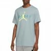 Promo 🤩 NIKE JORDAN T-SHIRT LOGO AIR Azzurro 🤩