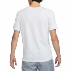 Promo 😀 NIKE JORDAN T-SHIRT PARIS SAINT-GERMAIN WORDMARK Bianco 🔥 -Offerte Novità Negozio nike jordan db6510 t shirt paris saint germain wordmark sport style uomo 044500001 051 2