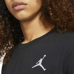Nuovo di zecca 🛒 NIKE JORDAN T-SHIRT JUMPMAN MINI LOGO Nero ⭐ -Offerte Novità Negozio nike jordan dc7485 t shirt jumpman logo piccolo sport style uomo 043805601 010 3