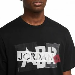 Buono 😍 NIKE JORDAN T-SHIRT BRAND Nero 🔥 -Offerte Novità Negozio nike jordan dm1426 t shirt brand sport style uomo 044999001 010 3