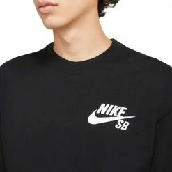Nuovo di zecca 🎁 NIKE SB T-SHIRT LOGO SKATE Nero 😀 -Offerte Novità Negozio nike sb dc7817 t shirt logo street style uomo 042208001 010 3