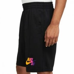 Promo 🎁 NIKE SB BERMUDA SUNDAY Nero 🧨 -Offerte Novità Negozio nike sb dh2968 bermuda sunday street style uomo 044739901 010 3
