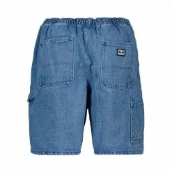 Migliore vendita 👏 OBEY BERMUDA JEAN EASY DENIM CARPENTER Azzurro 💯 -Offerte Novità Negozio obey 22mc0000092 bermuda jean easy denim carpenter street style uomo 044934301 lin 3