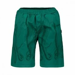 Buono 🛒 BERMUDA OCTOPUS OUTLINE JOGGER Verde 🧨