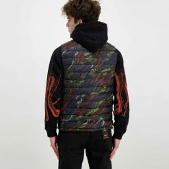 Le migliori recensioni di 😍 SMANICATO OCTOPUS DECO DOWN Nero 🌟 -Offerte Novità Negozio octopus 22sojv09 smanicato octopus deco down street style uomo 044742101 black 4