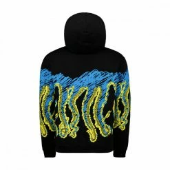 Promo ✨ FELPA CON CAPPUCCIO OCTOPUS DRAFT Nero 😍 -Offerte Novità Negozio octopus 22sosh11 felpa c capp octopus draft street style uomo 044742401 black 2