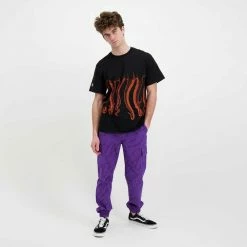 Il più economico 🧨 T-SHIRT OCTOPUS OUTLINE Nero 😀 -Offerte Novità Negozio octopus 22sots03 t shirt octopus outline street style uomo 044743601 black 6