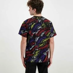 Miglior offerta ✔️ T-SHIRT OCTOPUS DECO Nero 👍 -Offerte Novità Negozio octopus 22sots09 t shirt octopus deco street style uomo 044743801 black 4