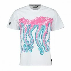 Vendita all'ingrosso 👏 T-SHIRT OCTOPUS DRAFT Bianco 🎁