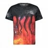 Nuovo di zecca 🌟 T-SHIRT OCTOPUS GALAXY Nero 💯 -Offerte Novità Negozio octopus 22sots17 t shirt octopus galaxy street style uomo 044744401 black 1