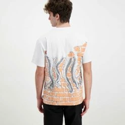 Il più economico ✔️ T-SHIRT OCTOPUS BRICKS Bianco ✔️ -Offerte Novità Negozio octopus 22sots21 t shirt octopus bricks street style uomo 044744601 white 4