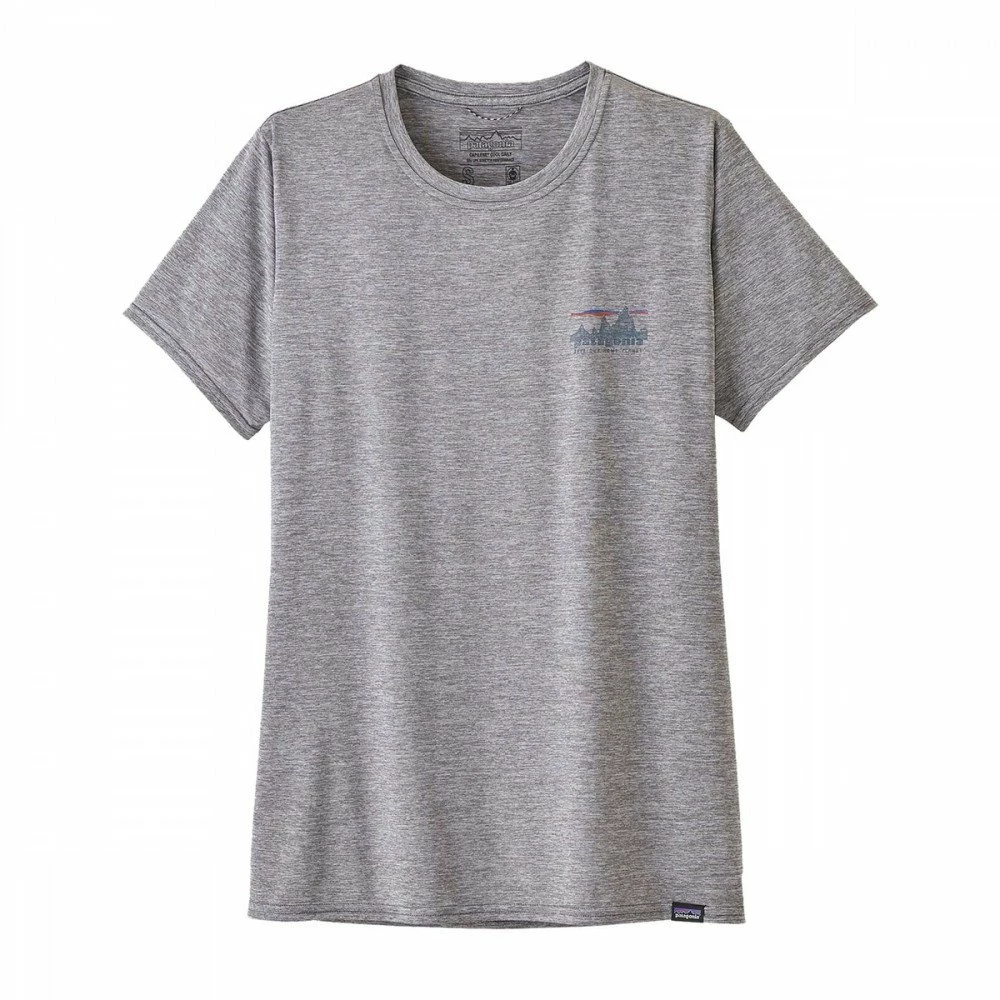 Presa 👏 PATAGONIA T-SHIRT CAPILENE® COOL DAILY GRAPHIC DONNA Grigio 🔥