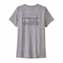 Presa 👏 PATAGONIA T-SHIRT CAPILENE® COOL DAILY GRAPHIC DONNA Grigio 🔥 -Offerte Novità Negozio patagonia 45250 t shirt capilene cool daily graphic donna abbigliamento montagna donna 044847101 skfe 2