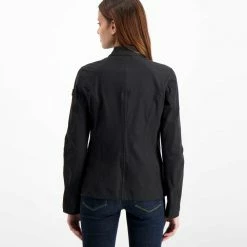 Bilancio 🔥 PEUTEREY BIKER FLYERS IN SOFTSHELL DONNA Nero 🔥 -Offerte Novità Negozio peuterey ped3555 biker flyers in softshell donna giacconi donna 042681901 ner 4