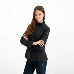 Bilancio 🔥 PEUTEREY BIKER FLYERS IN SOFTSHELL DONNA Nero 🔥 -Offerte Novità Negozio peuterey ped3555 biker flyers in softshell donna giacconi donna 042681901 ner 5