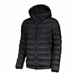 Vendita lampo 🤩 PEUTEREY PIUMINO BOGGS CON CAPPUCCIO STACCABILE Blu 👏